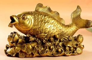 Peixe dourado para boa sorte
